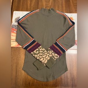 Free People Mock Turtleneck